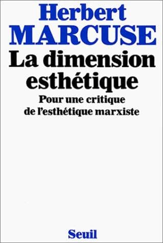 Tapa de La dimension esthétique