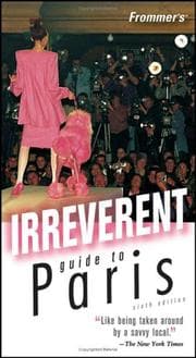 Tapa de Frommer's Irreverent Guide to Paris