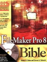Tapa de FileMaker Pro 8 Bible