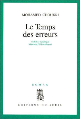 Tapa de Le temps des erreurs