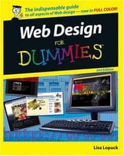 Tapa de Web Design For Dummies