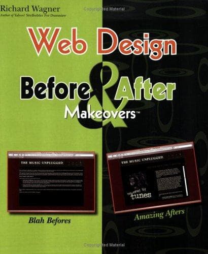 Tapa de Web Design Before & After Makeovers