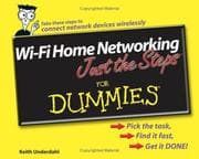 Tapa de Wi-Fi home networking just the steps for dummies