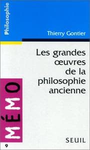 Tapa de Les grandes oeuvres de la philosophie ancienne