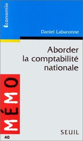Tapa de Aborder la comptabilité nationale