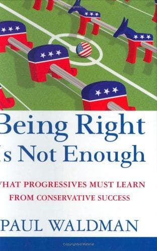 Tapa de Being right is not enough