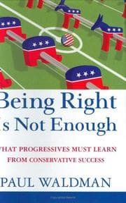 Tapa de Being right is not enough