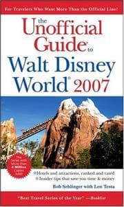 Tapa de The unofficial guide to Walt Disney World 2007