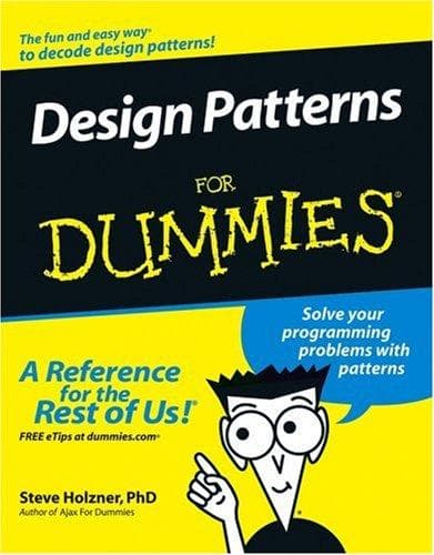 Tapa de Design Patterns For Dummies