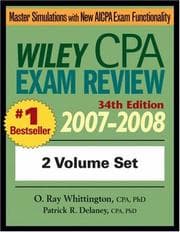 Tapa de Wiley CPA Examination Review 2007-2008, Set (Wiley Cpa Examination Review)