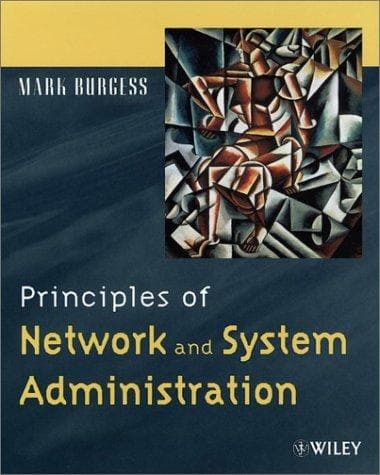 Tapa de Principles of network and system administration