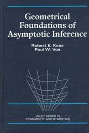 Tapa de Geometrical foundations of asymptotic inference