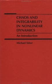 Tapa de Chaos and integrability in nonlinear dynamics