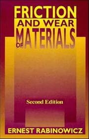 Tapa de Friction and wear of materials