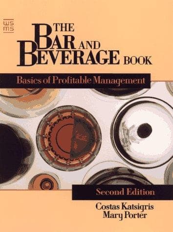 Tapa de The bar and beverage book