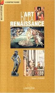 Tapa de L'art de la Renaissance