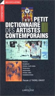 Tapa de Petit Dictionnaire des artistes contemporains. 450 illustrations