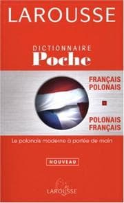 Tapa de Larousse De Poche Dictionnaire -francais/polonais - Polonais Francais