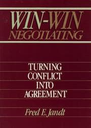 Tapa de Win-Win Negotiating