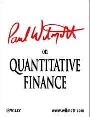 Tapa de Paul Wilmott on Quantitative Finance