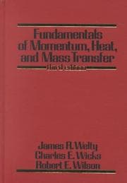 Tapa de Fundamentals of momentum, heat, and mass transfer