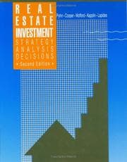 Tapa de Real estate investment