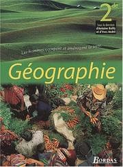 Tapa de Geographie 2de 2001