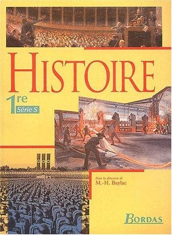 Tapa de Histoire, 1ère S (Manuel)