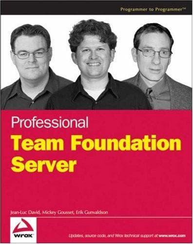 Tapa de Professional Team foundation server