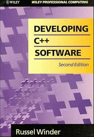 Tapa de Developing C++ software