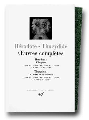 Tapa de Hérodote - Thucydide