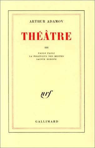 Tapa de Théâtre, tome III