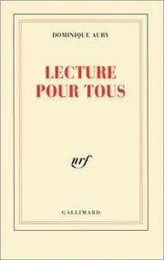 Tapa de Lecture pour tous, tome 1