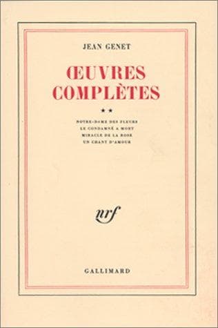 Tapa de Oeuvres Completes Tome 2