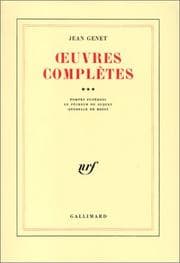 Tapa de Oeuvres Completes Tome 3