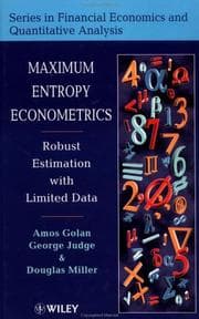 Tapa de Maximum entropy econometrics