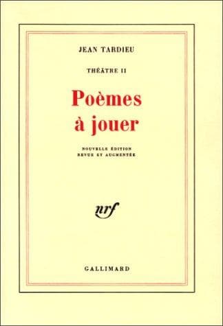 Tapa de Poèmes à jouer