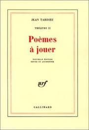 Tapa de Poèmes à jouer