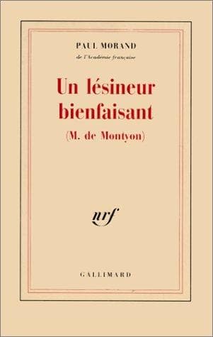 Tapa de Un Lésineur bienfaisant