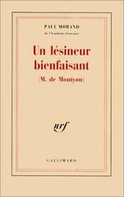 Tapa de Un Lésineur bienfaisant