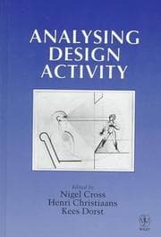 Tapa de Analysing design activity