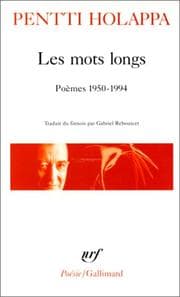 Tapa de Les Mots longs