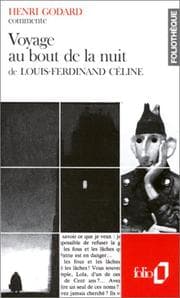 Tapa de Voyage Au Bout De La Nuit De :CELINE