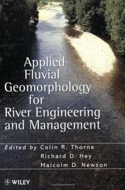 Tapa de Applied fluvial geomorphology for river engineering and management