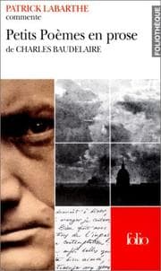 Tapa de Petits Poemes En Prose De Charles Bauldelaire