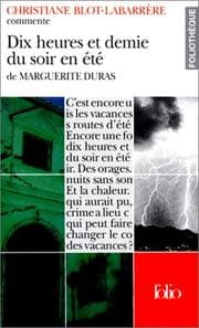 Tapa de Dix heures et demie du soir en été de Marguerite Duras
