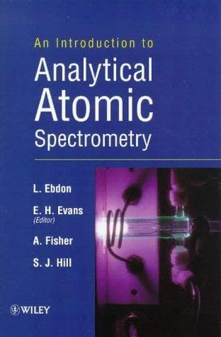 Tapa de An Introduction to Analytical Atomic Spectrometry