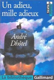 Tapa de Un adieu, mille adieu