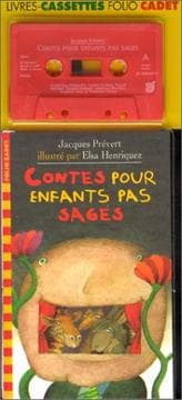Tapa de Contes pour enfants pas sages (1 livre + 1 cassette)
