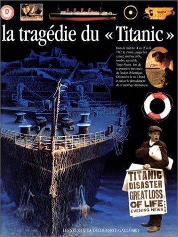 Tapa de La tragédie du "Titanic"